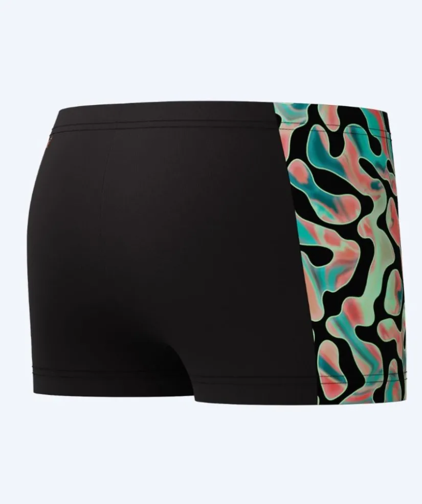 Outlet Speedo aquashorts til drenge - Digital Panel - Sort/grøn