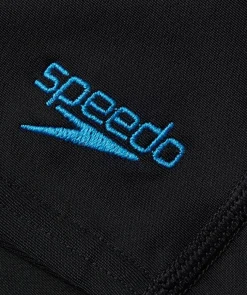 Discount Speedo aquashorts til drenge - Allover Panel - Sort/lyseblå