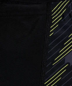 Sale Speedo aquashorts til drenge - Hyperboom Panel - Sort/gul