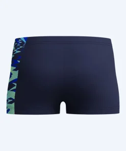 Online Speedo aquashorts til drenge - Hyperboom Splice - Mørkeblå/lyseblå