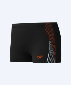 Best Speedo aquashorts til drenge - Plastisol Placement - Sort/rød