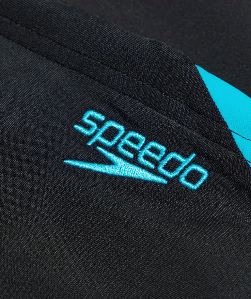 Discount Speedo aquashorts til drenge - Hyperboom Splice - Sort/blå