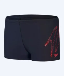 New Speedo aquashorts til drenge - Hyperboom Placement - Blå/rød
