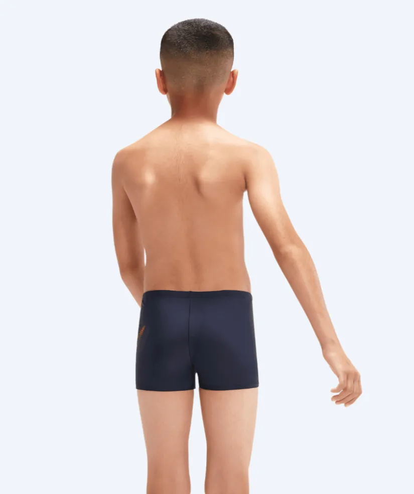 New Speedo aquashorts til drenge - Hyperboom Placement - Blå/rød