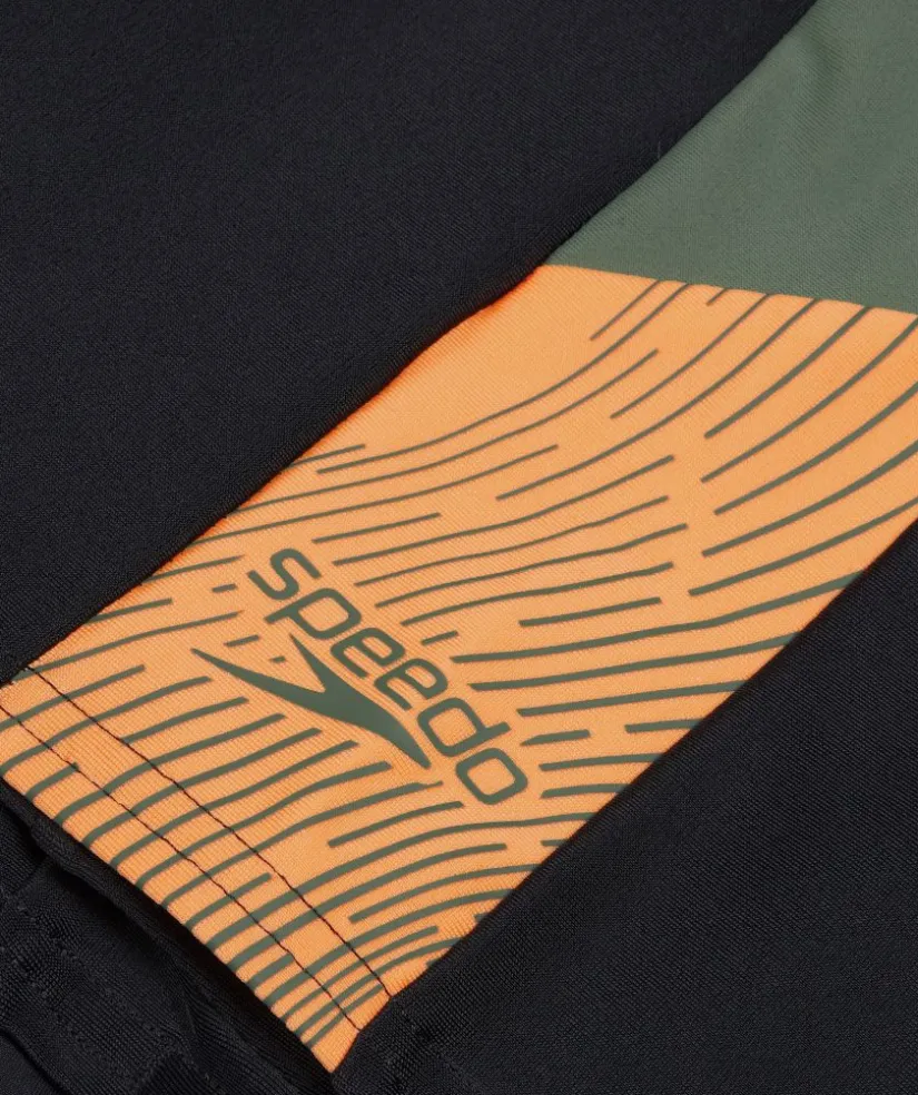 Discount Speedo aquashorts til drenge - Dive - Sort/orange