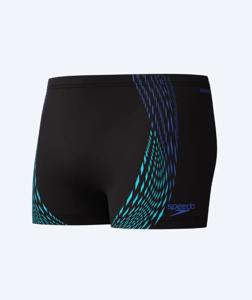 Best Speedo aquashorts til mænd - Duo Logo Print - Sort/mørkeblå
