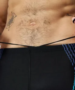 Best Speedo aquashorts til mænd - Duo Logo Print - Sort/mørkeblå