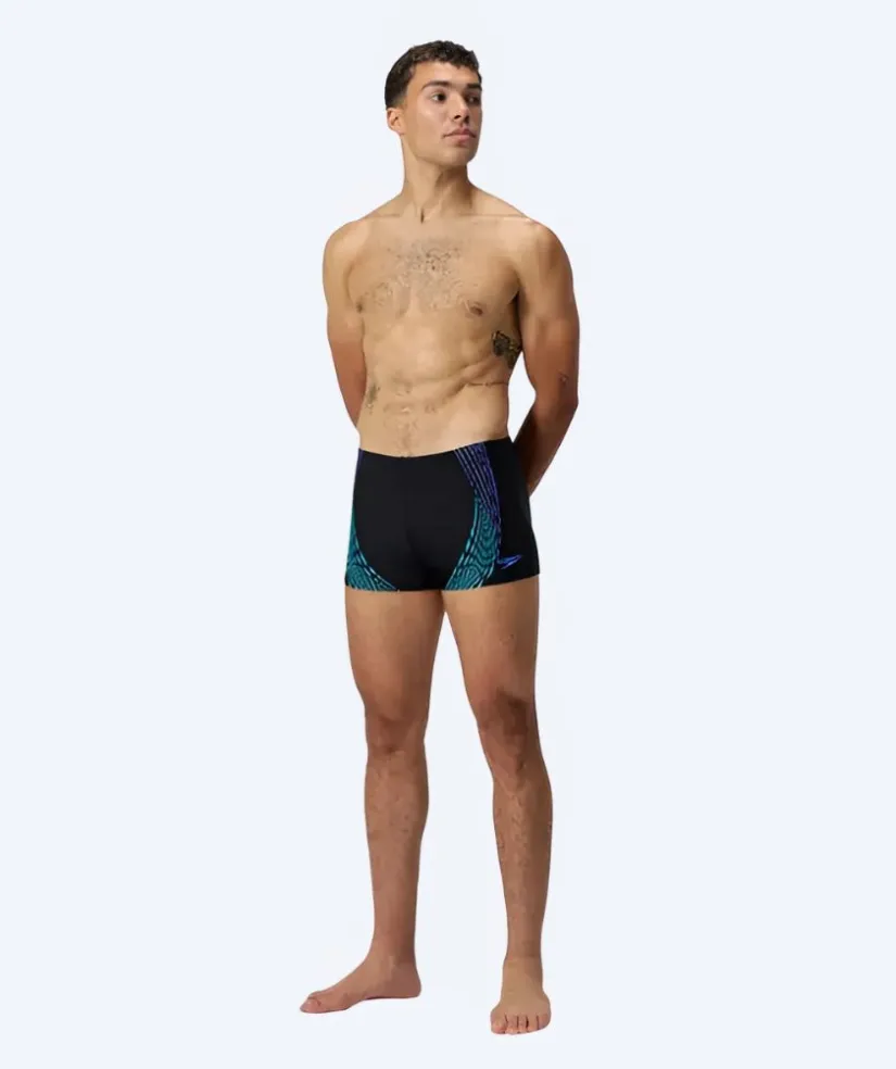 Best Speedo aquashorts til mænd - Duo Logo Print - Sort/mørkeblå