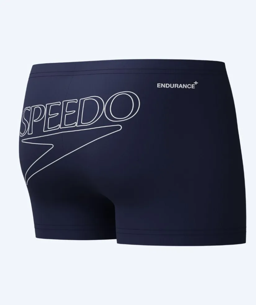 Speedo aquashorts til mænd - Endurance Logo - Mørkeblå