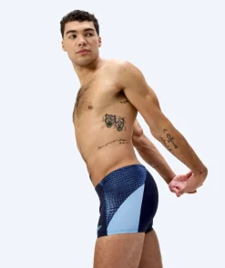 Speedo aquashorts til mænd - Endurance Max Splice - Mørkeblå/blå