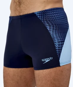 Speedo aquashorts til mænd - Endurance Max Splice - Mørkeblå/blå