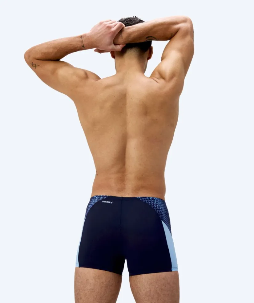 Speedo aquashorts til mænd - Endurance Max Splice - Mørkeblå/blå