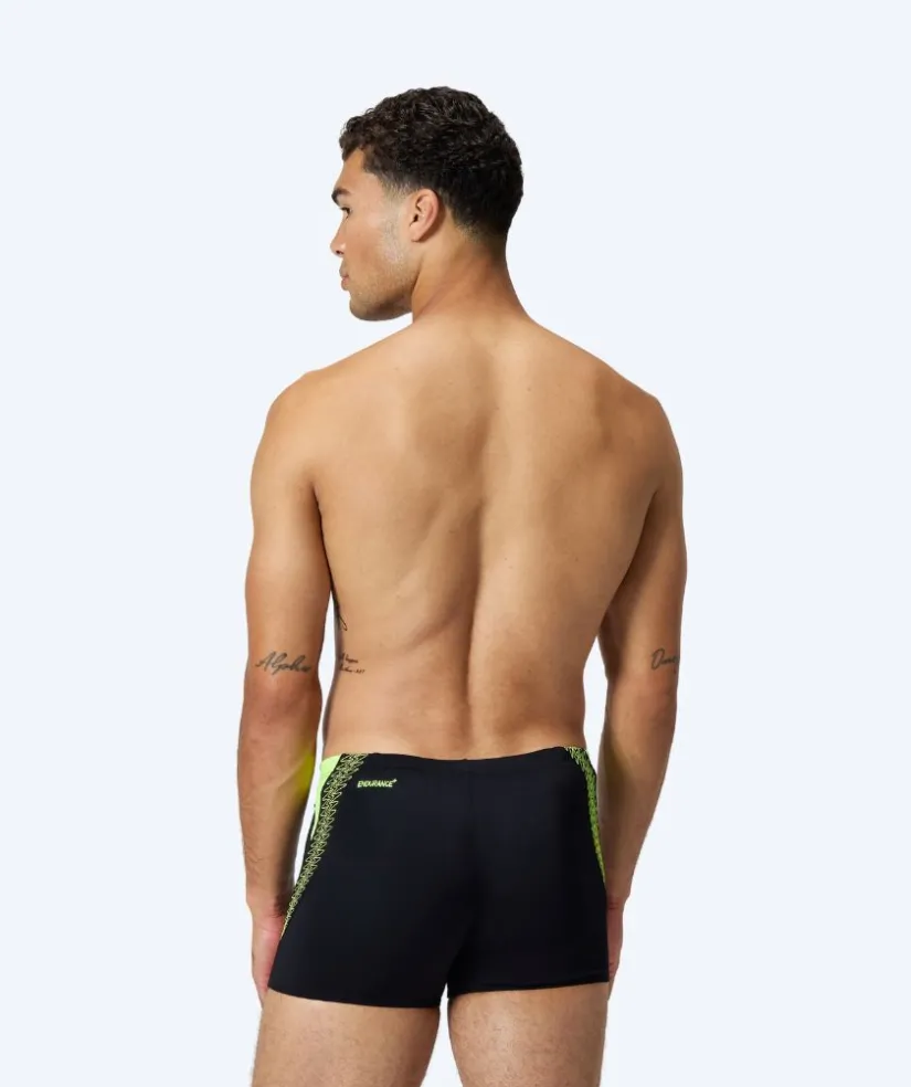 Sale Speedo aquashorts til mænd - Hyperboom Splice - Sort/gul