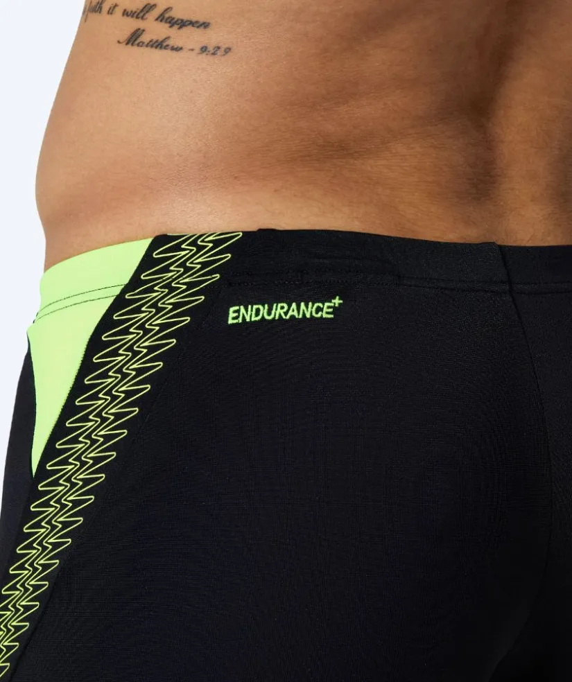 Sale Speedo aquashorts til mænd - Hyperboom Splice - Sort/gul