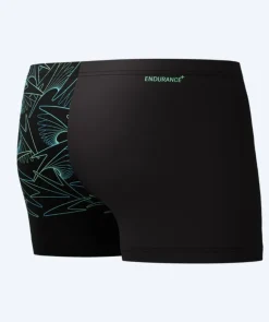 Hot Speedo aquashorts til mænd - Hyperboom V-Cut - Sort/grøn