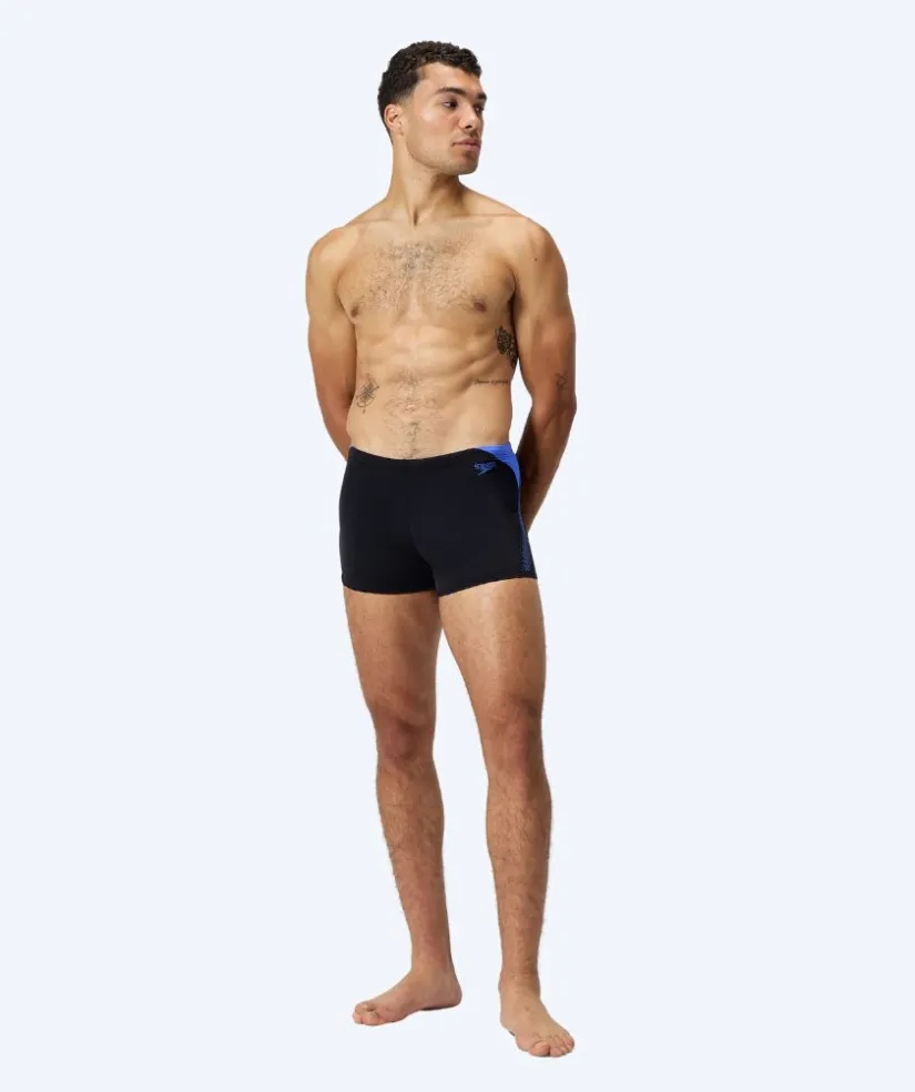 Outlet Speedo aquashorts til mænd - Hyperboom Splice - Sort/blå