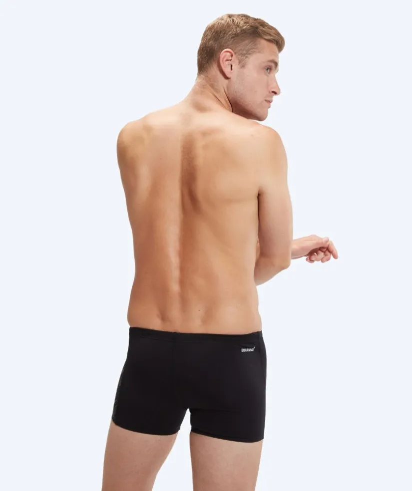 Sale Speedo aquashorts til mænd - Hyperboom Panel - Sort/hvid