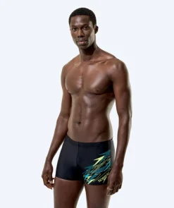 Best Speedo aquashorts til mænd - Medley Logo - Sort/grøn