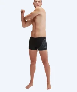 Discount Speedo aquashorts til mænd - Medley Logo - Sort/grå