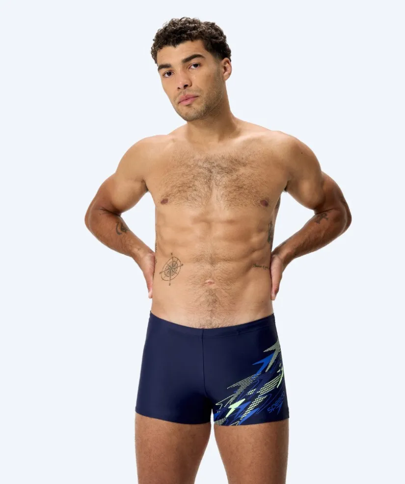 Sale Speedo aquashorts til mænd - Medley Logo - Mørkeblå/grøn
