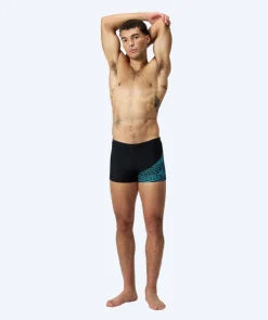 New Speedo aquashorts til mænd - Medley Logo - Sort/lyseblå