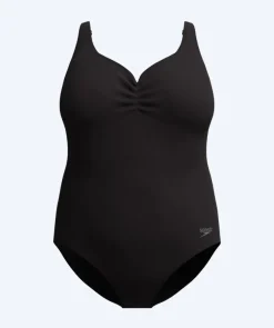 Outlet Speedo badedragt i plus size til damer - Shaping AquaNite - Sort