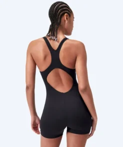 Discount Speedo badedragt med ben til damer - Endurance - Sort