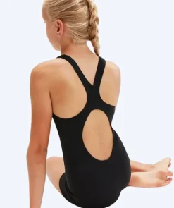Speedo badedragt med ben til piger - Endurance - Sort