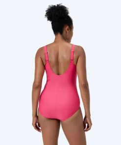 Discount Speedo badedragt med indlæg til damer - Shaping Cross Knot - Lyserød