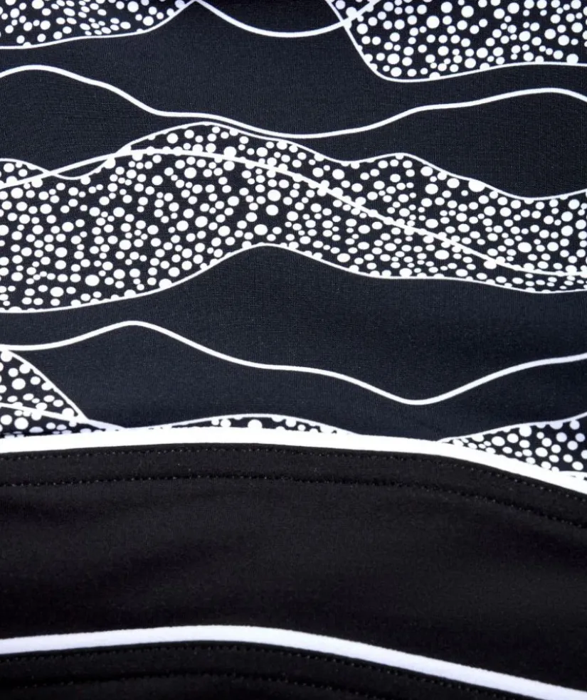 Speedo badedragt til damer - Contour Eclipse - Sort/hvid