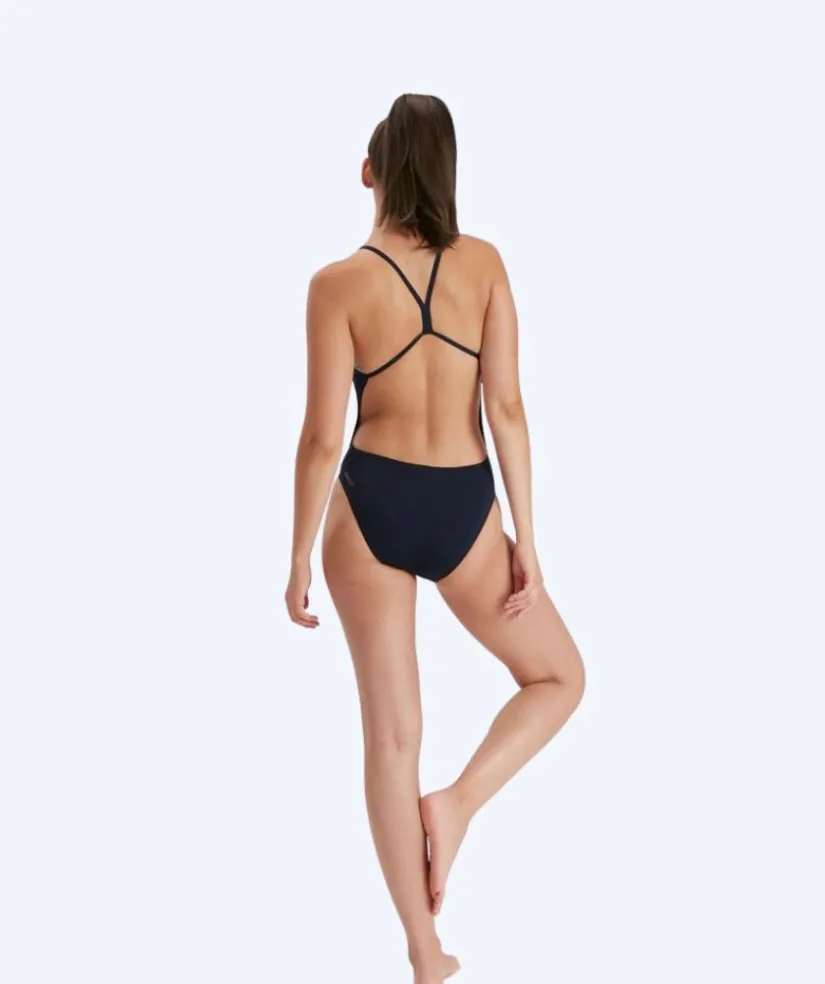 Hot Speedo badedragt til damer - Eco Endurance Thinstrap - Mørkeblå