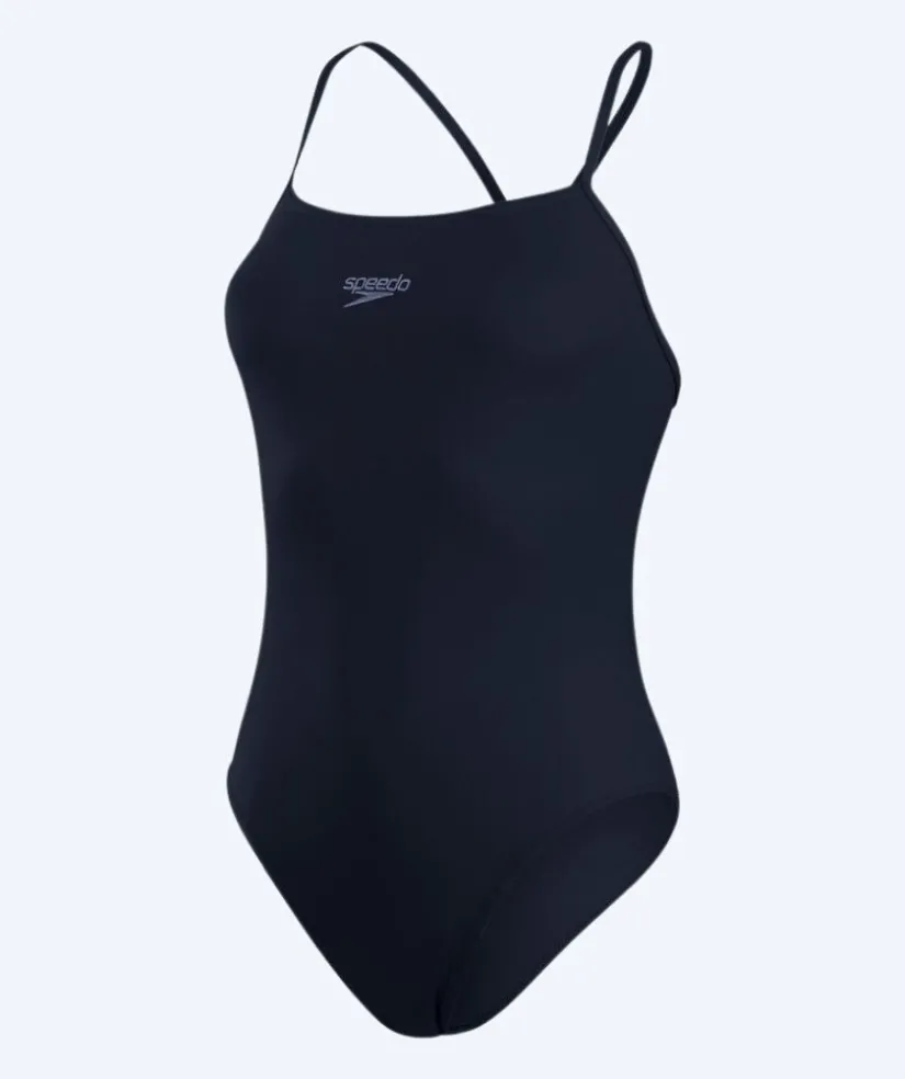 Hot Speedo badedragt til damer - Eco Endurance Thinstrap - Mørkeblå