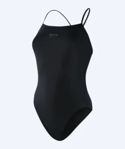 Clearance Speedo badedragt til damer - Eco Endurance Thinstrap - Sort