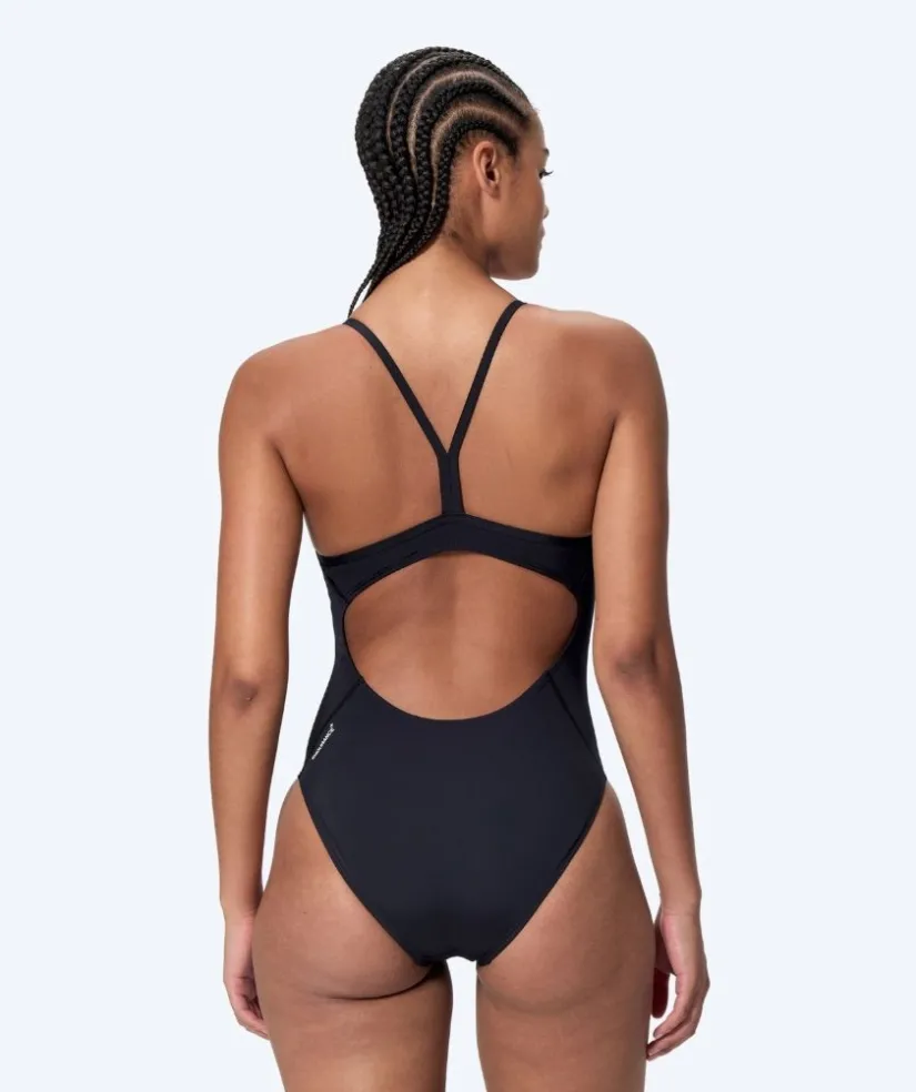 Outlet Speedo badedragt til damer - Endurance Logo Thin Strap - Sort
