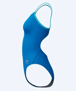 Speedo badedragt til damer - FL Solid Flyback 2.0 - Blå
