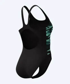 Sale Speedo badedragt til damer - Hyperboom Placement Muscleback - Sort/turkis