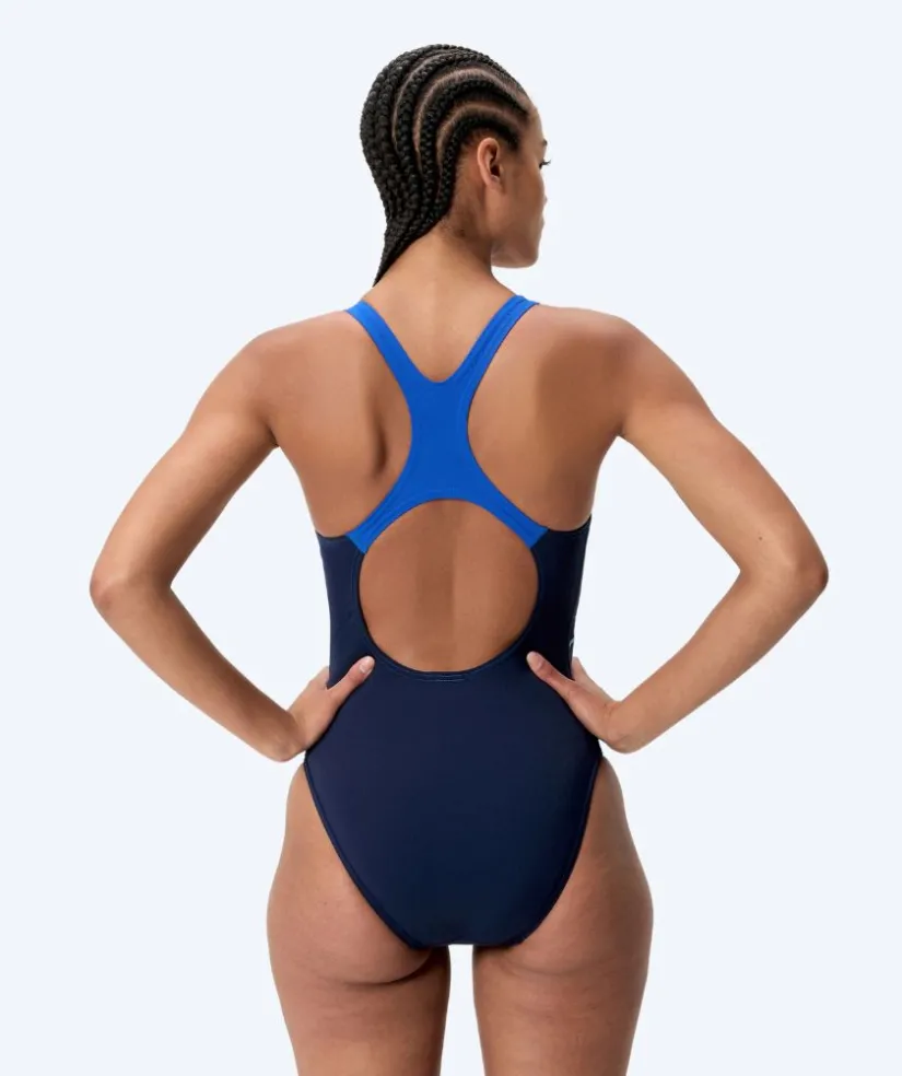 Discount Speedo badedragt til damer - Medley Logo Medalist - Mørkeblå/blå