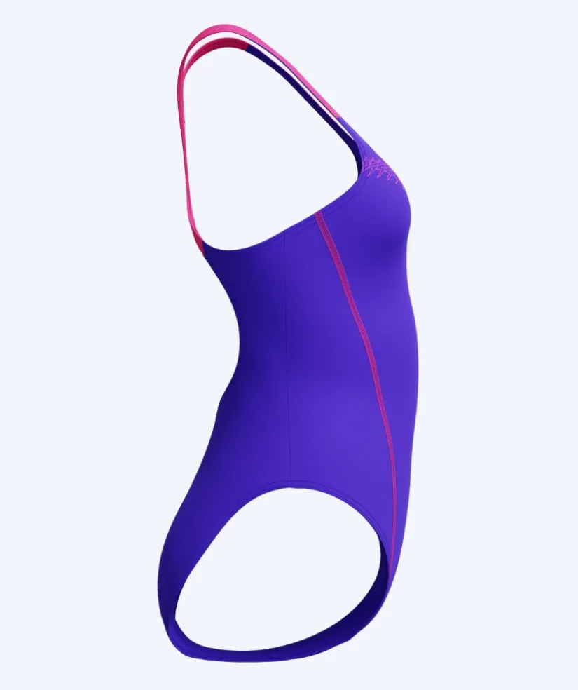 Outlet Speedo badedragt til damer - Medley Logo - Lilla/pink