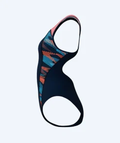 Discount Speedo badedragt til damer - Placement Laneback - Mørkeblå/lyserød