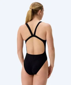 New Speedo badedragt til damer - Printed Leaderback - Sort/pink