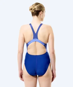 Hot Speedo badedragt til damer - Quantum Rib Splice - Mørkeblå