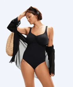 New Speedo badedragt til damer - Shaping AquaNite - Sort