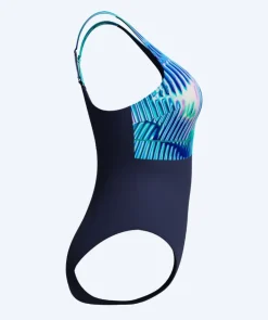 Speedo badedragt til damer - Shaping ContourEclipse - Mørkeblå/turkis