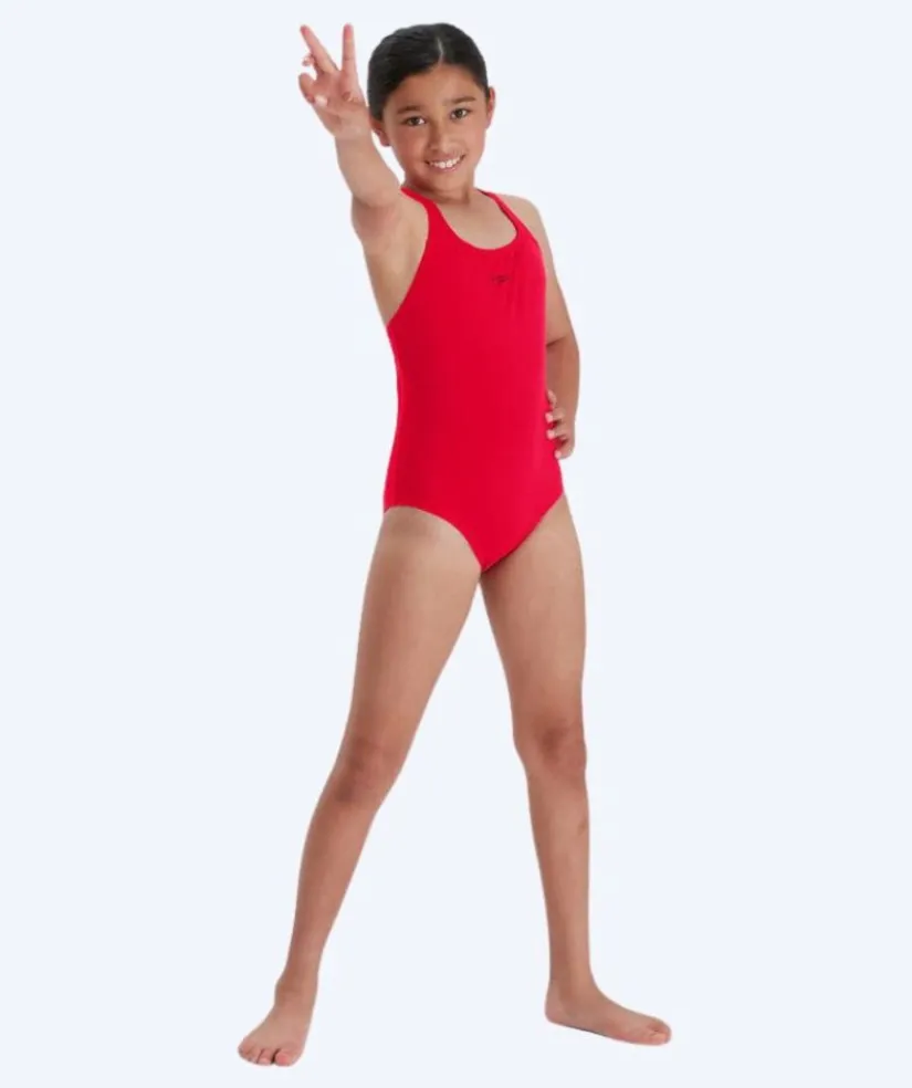 Best Speedo badedragt til piger - Endurance Medalist - Rød