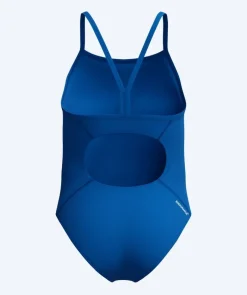 Online Speedo badedragt til piger - Endurance Logo Thinstrap - Lyseblå