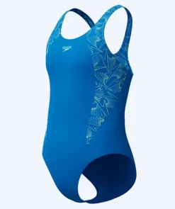 Hot Speedo badedragt til piger - Hyperboom Splice Muscleback - Lyseblå