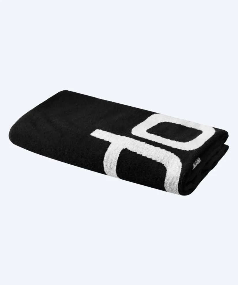 Clearance Speedo badehåndklæde - Logo - Sort/hvid