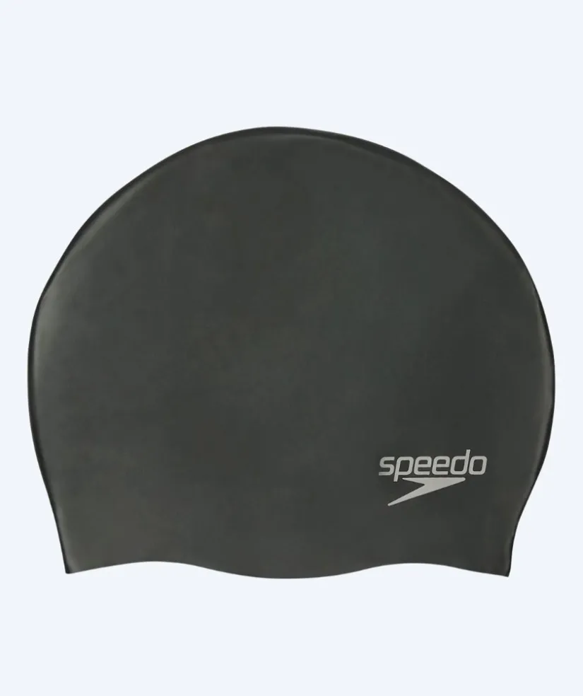 Online Speedo badehætte - Plain Moulded - Sort