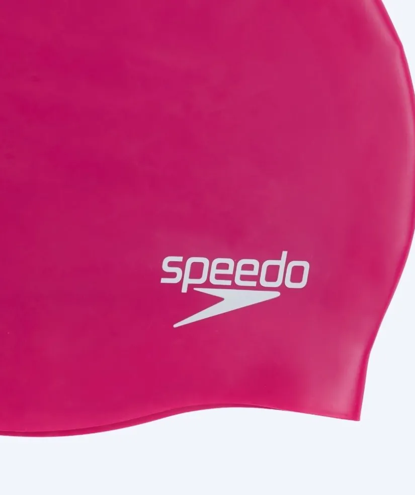 Hot Speedo badehætte - Plain Moulded - Pink