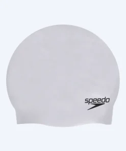 Sale Speedo badehætte - Plain Moulded - Sølv